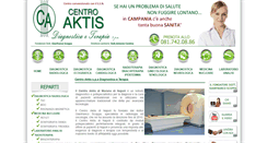 Desktop Screenshot of centroaktis.it